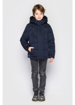 Cvetkov синя зимова куртка для хлопчика Лукас